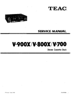 Teac V-900X-Service-Manual 